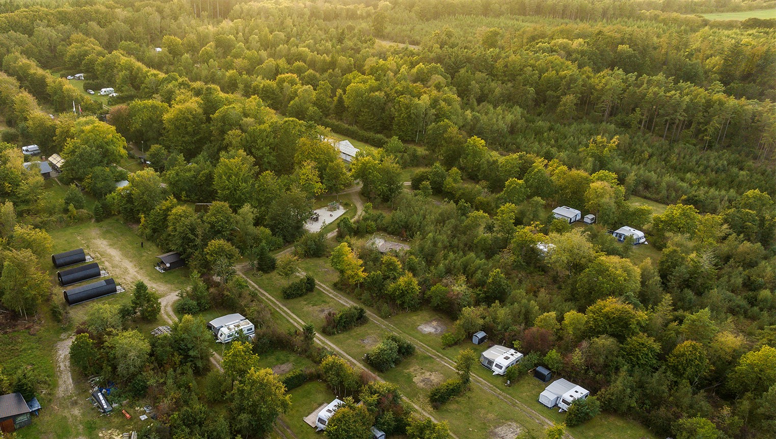 Oversigt fra pladsen